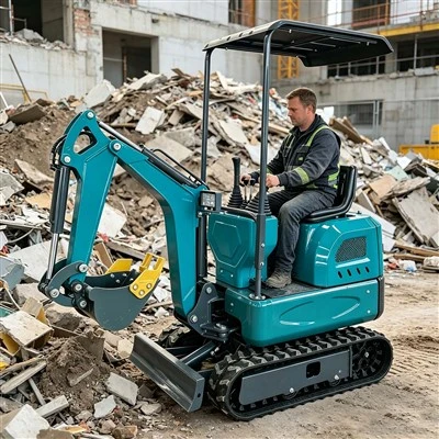 0,6 tons minigraver